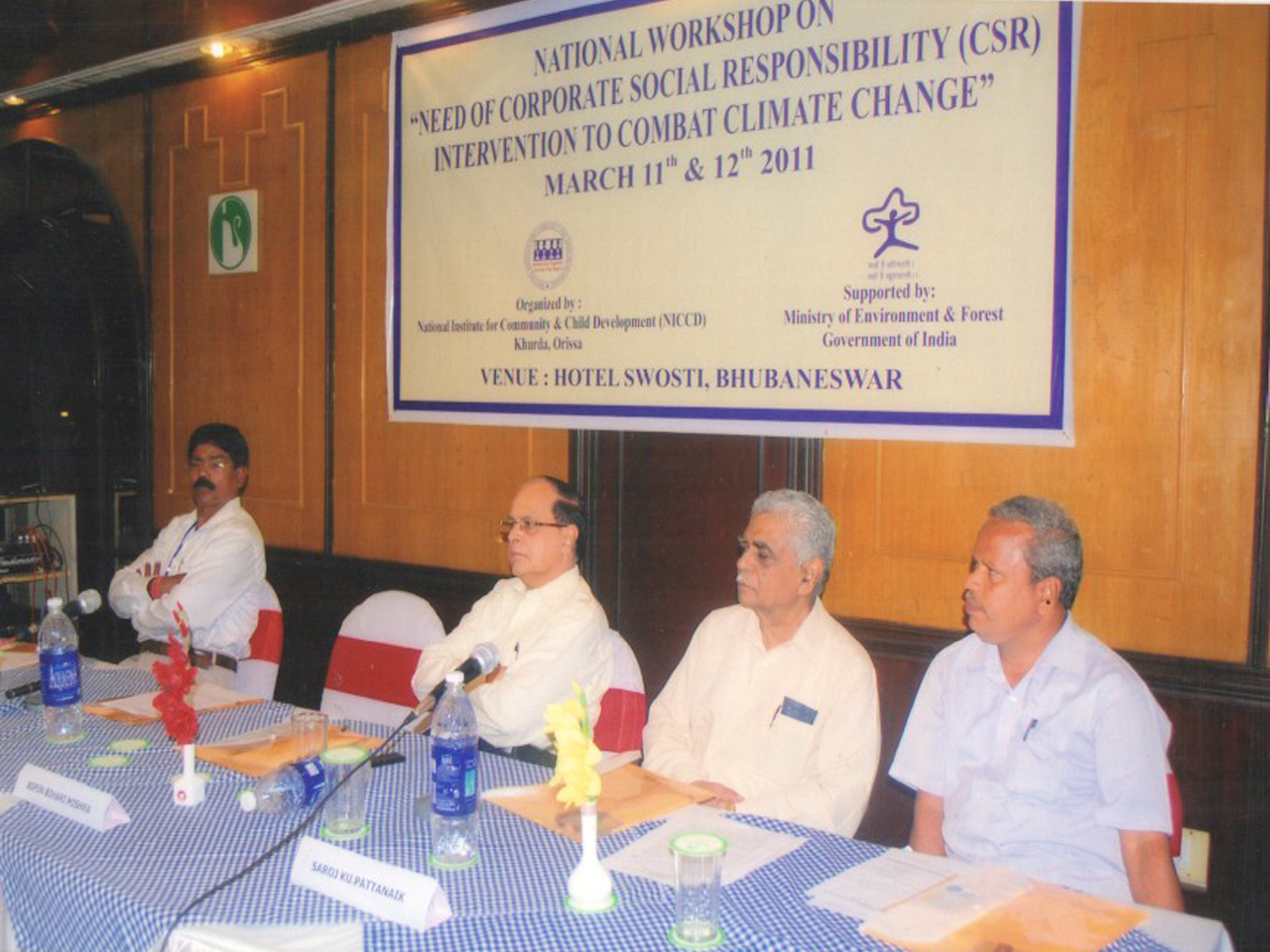 Workshop on need of csr intervention to combat climate change
